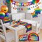 Pride Decorations - Rainbow Table Runner | Pride Accessories for Gay Pride Month - LGBT Pride Party Favors Supplies Decor for Outdoor Outside Rainbow Birthday Party Gifts